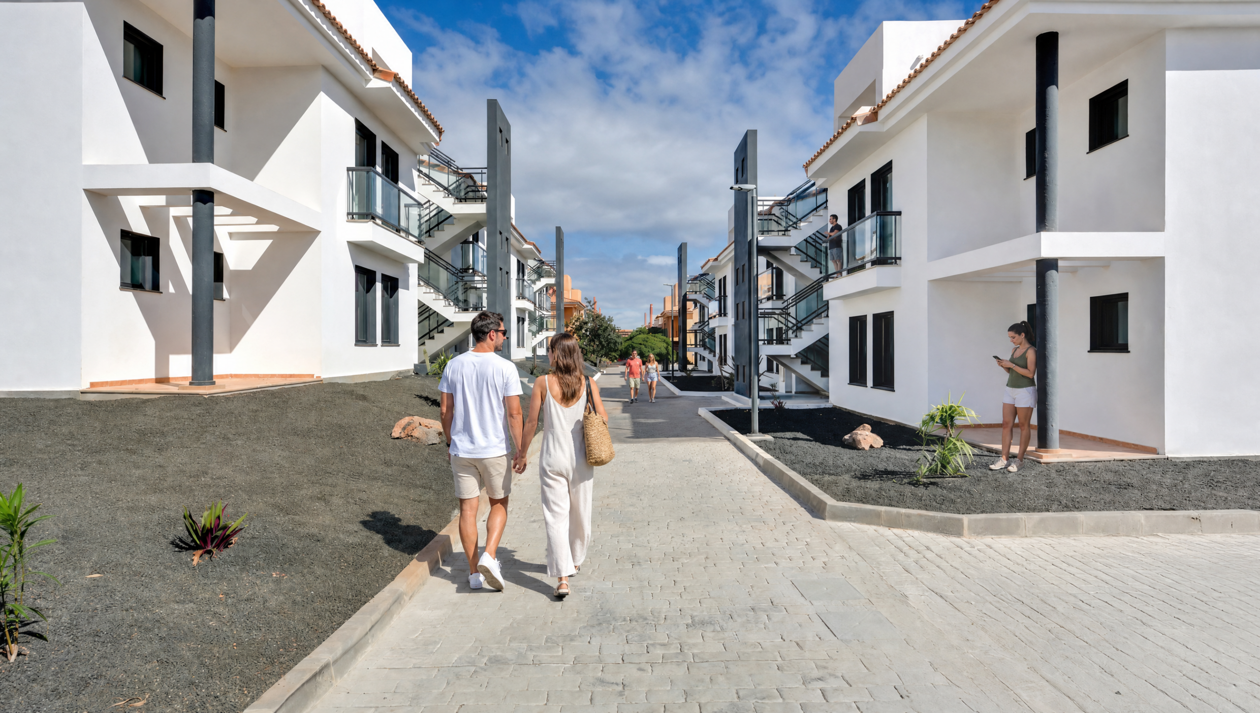 Las Arenas, obra nueva en Corralejo, Fuerteventura — junto al Parque Natural de las Dunas